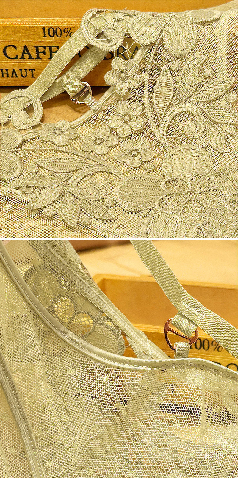 Luxury Romantic Floral Lace Women's Underwear