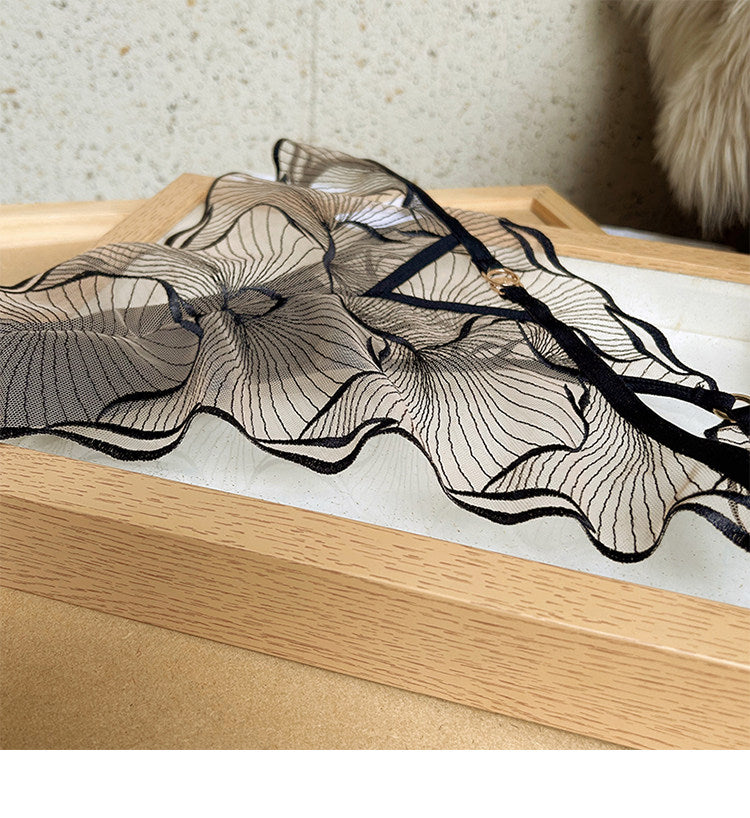 French Style Sheer Lace Panties for Women