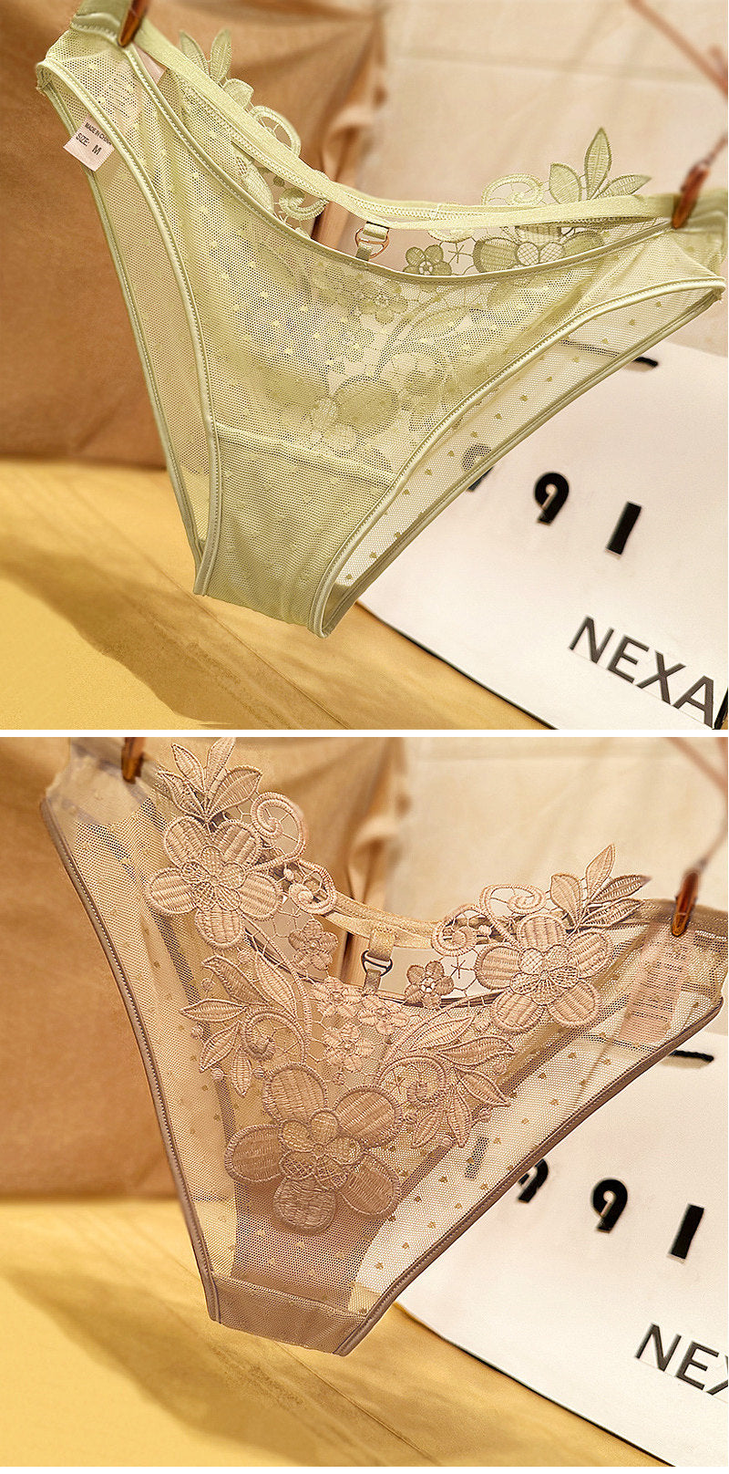 Luxury Romantic Floral Lace Women's Underwear