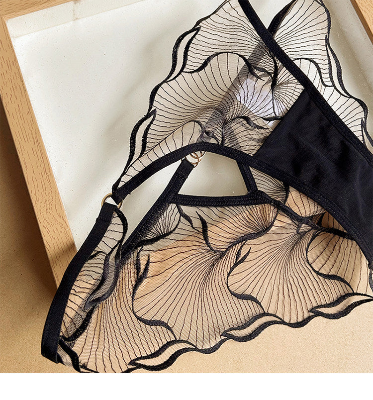 French Style Sheer Lace Panties for Women