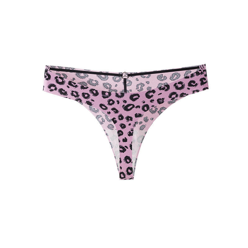 Sexy Leopard Print Seamless Women's thong   T5