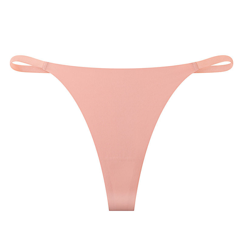 Thin-strap Seamless Thong  T63