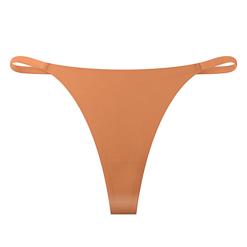 Thin-strap Seamless Thong  T63