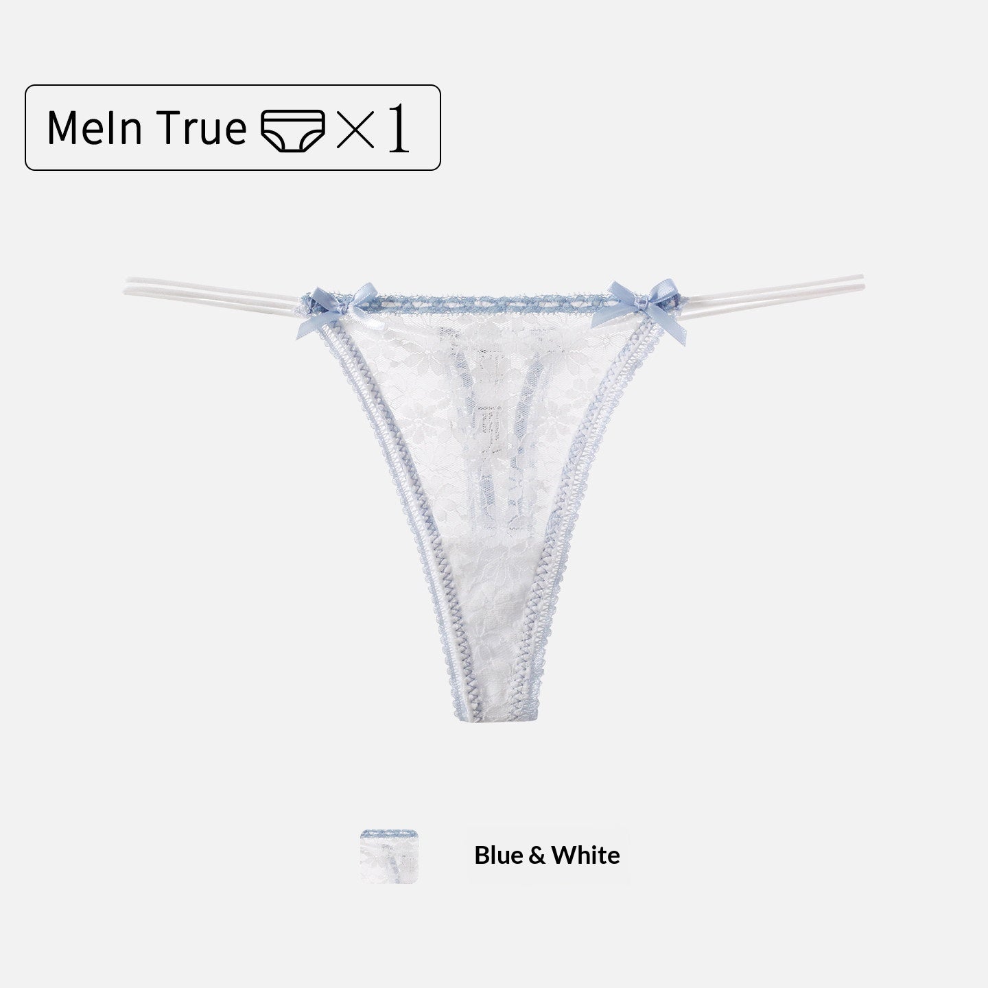 Pure Desire Lace Thong for Women   T9