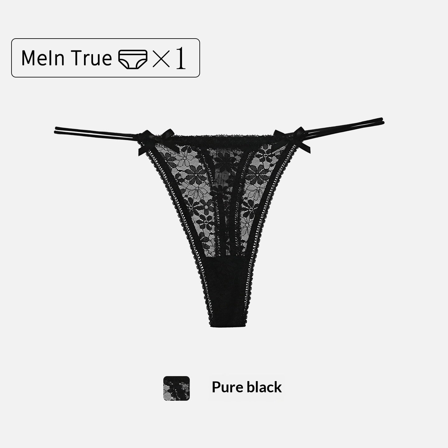 Pure Desire Lace Thong for Women   T9